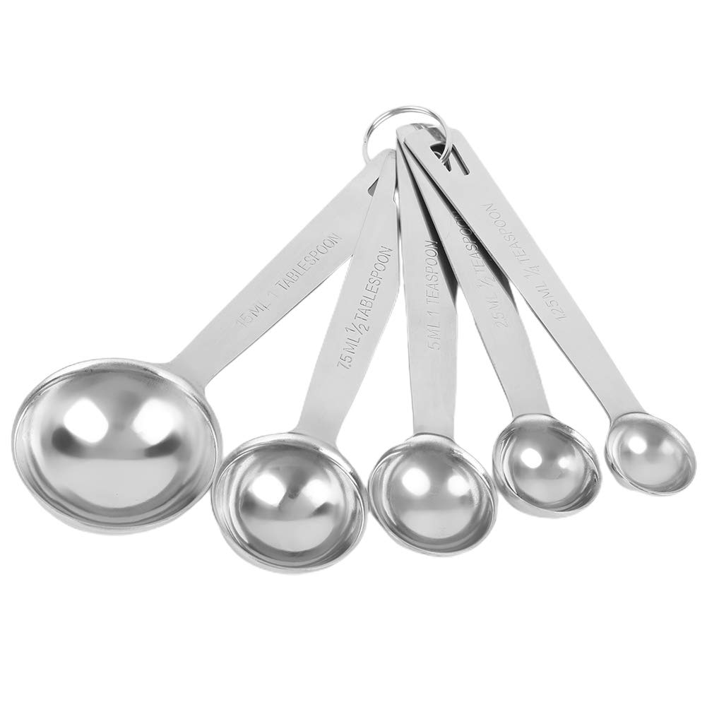 Buy Easy to Clean Measuring Spoon, Set of Measuring Spoons, Smooth for
