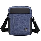 OIWAS Bandoleras Hombre Bolso de Hombro Bolsas de Mensajero de Negocios Bolso de Mano Mariconeras para Hombres Casual Business