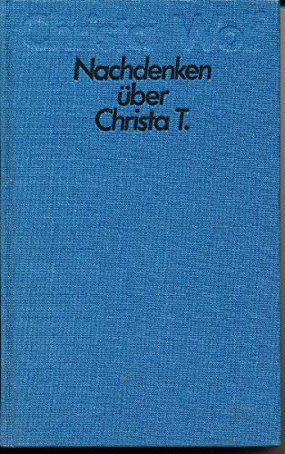 Nachdenken über Christa T Amazon.com: Nachdenken uber Christa T.: Christa Wolf: Books