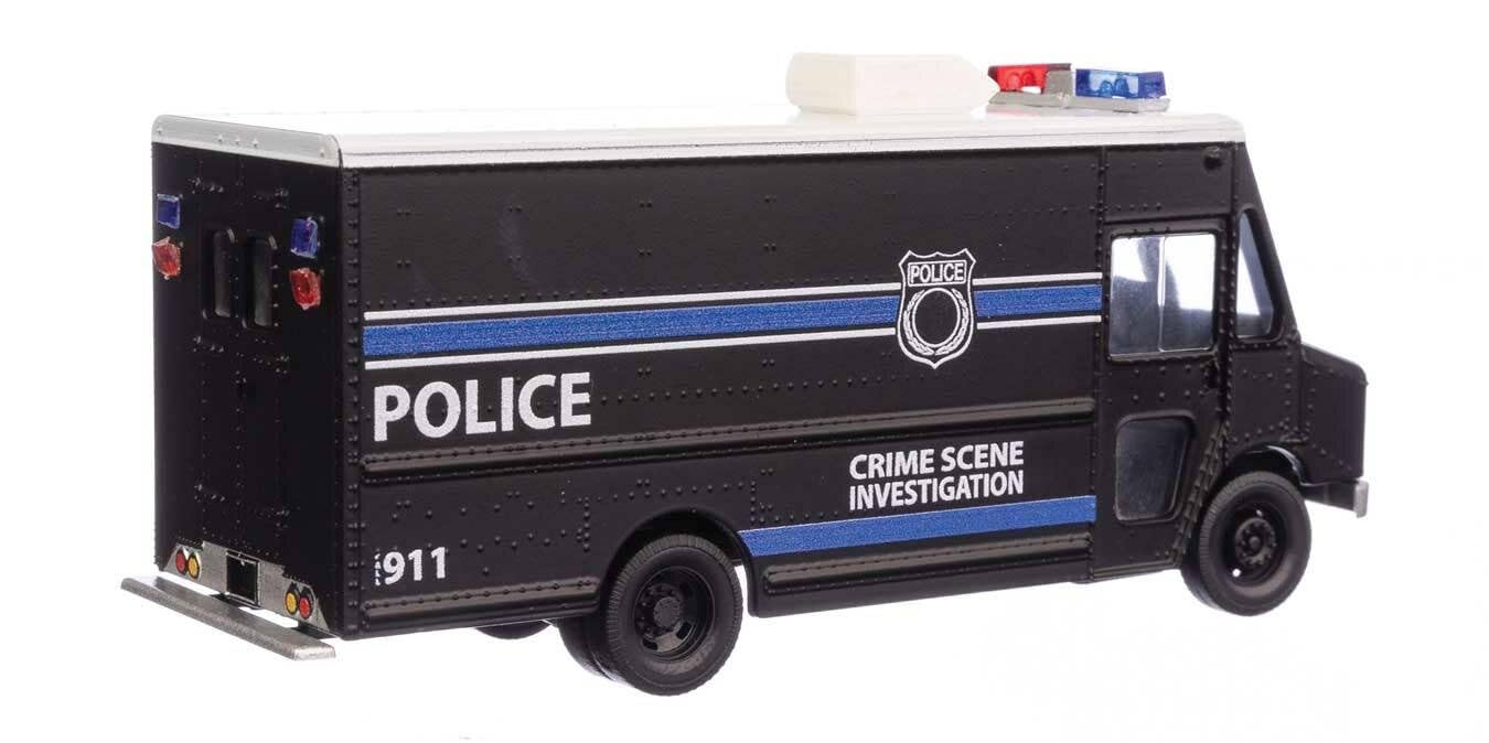 Spur H0 - Morgan Olson Route Star Van Police - Crime Scene Investigation