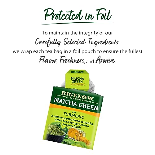 Bigelow Matcha Green Tea with Turmeric