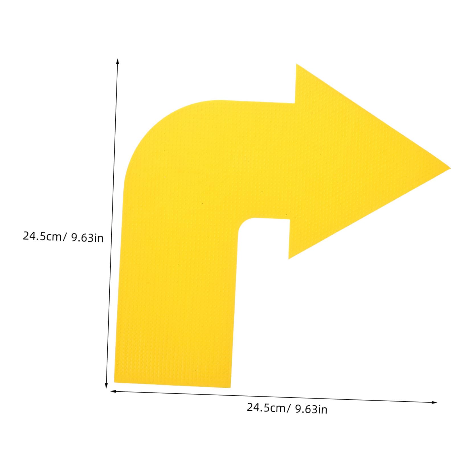 Hemoton Durable Tennis Training Devices 4pcs Arrow Angle Markers Safe Non-Slip for Various Sports Courts