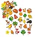 Baker Ross - EF862 Woodland Friends, Puffy Scrapbook Stickers in Fun Foam Shapes (Pack of 100), assorted