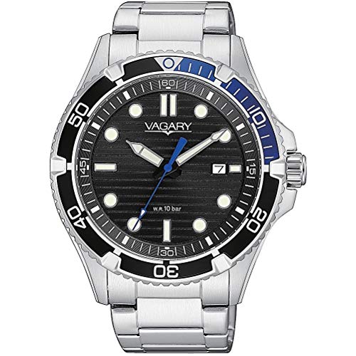 Montre Citizen Vagary IB8-712-51 en acier argenté avec couronne à vis