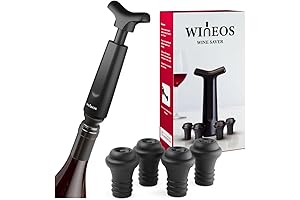 Wine Saver Pump: Preserve Your Wine Up To 10 Days