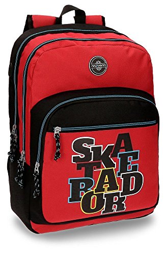 Movom 5222462 Skateboard Mochila Escolar  44 cm  26.14 litros  Rojo