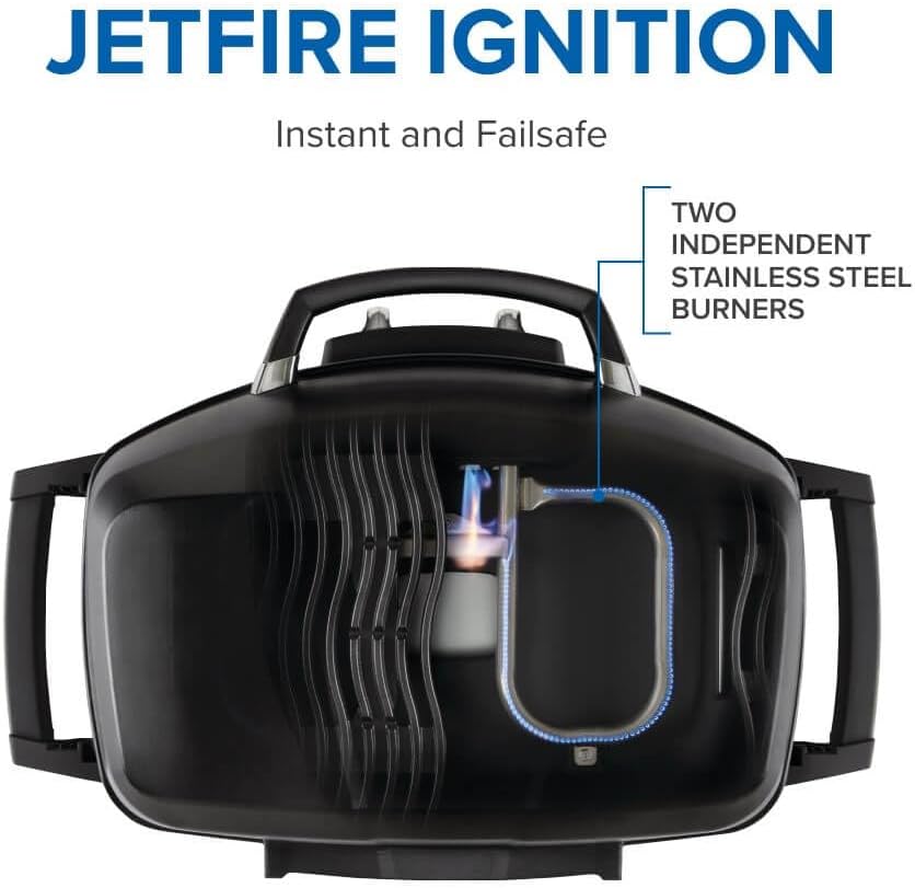 Napoleon PRO285-BK Portable Propane Grill, Black