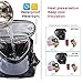 AMEIQ Seat Back Organizer for Car, Cooler with Phone iPad and Tissue Holder, Backseat Watertight Insulated Lunch Bag, Travel Picnic Storage Container (Ordinary-Oval)