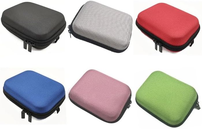 Hard Case Travel Carrying Protector Bag for Gameboy Advance SP GBA SP Console Carry Protective Storage Bag (Red)