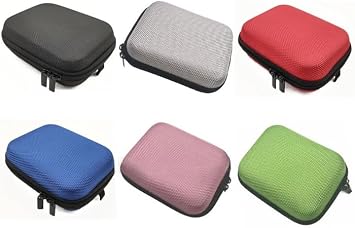Hard Case Travel Carrying Protector Bag for Gameboy Advance SP GBA SP Console Carry Protective Storage Bag Red