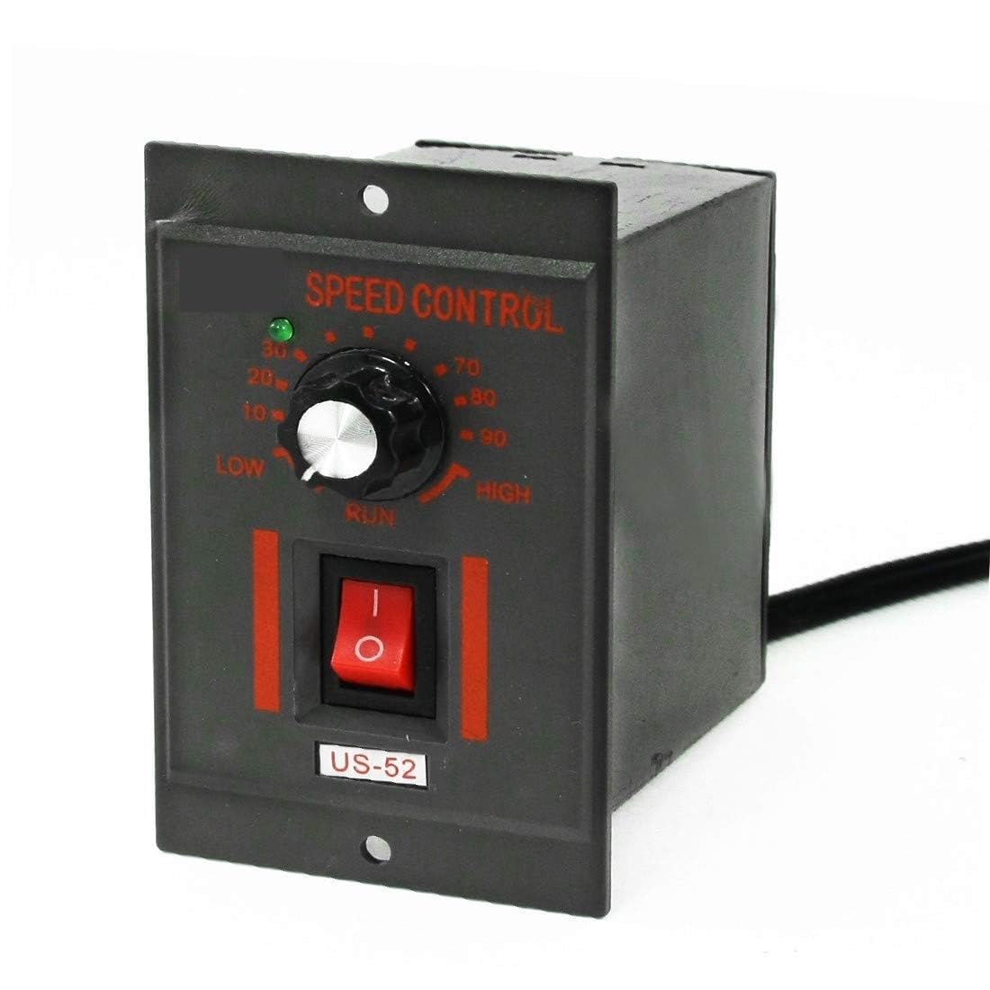 Controlador de velocidad AC 220V 60W para regular motores con total precisión