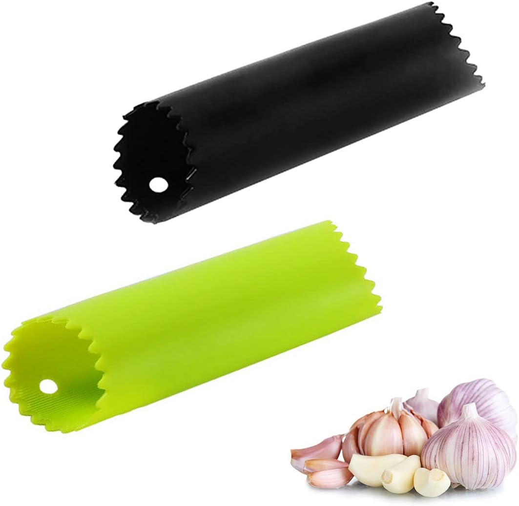 Jagowa Silicone Garlic Peeler Set of 2, Creative SoftTube Roller for