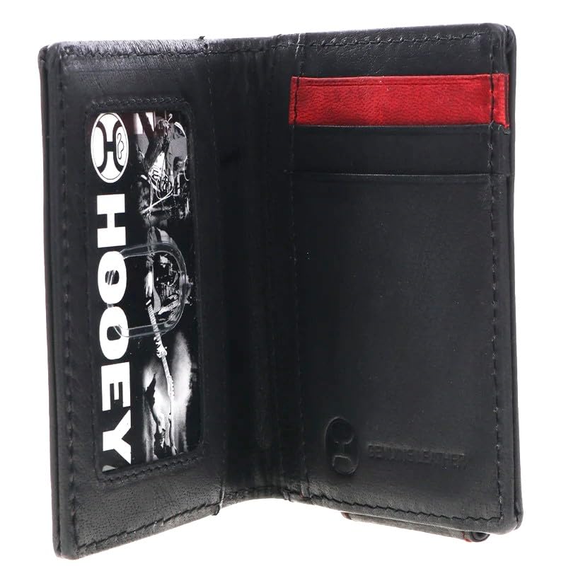 HOOEY Men's Sunizona Knockout Bi-Fold Money Clip Brown One Size3