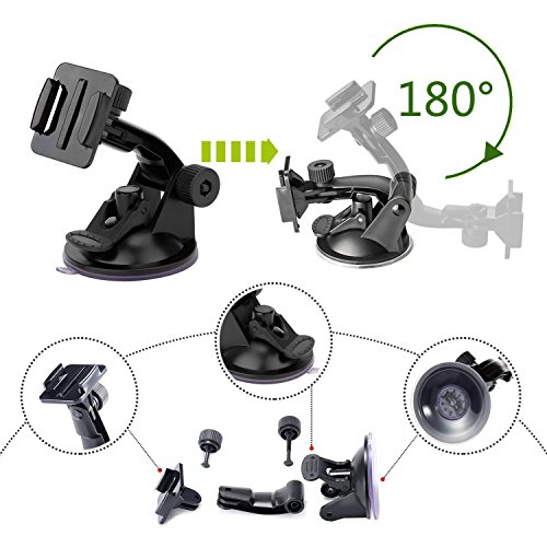 Image of Action Pro Accessories Kit Compatible with GoPro-13 /12 /11 /10 /9 /8 /7 /6 /5 /4 /3+ /Session /SJCAM /Xiaomi /YI