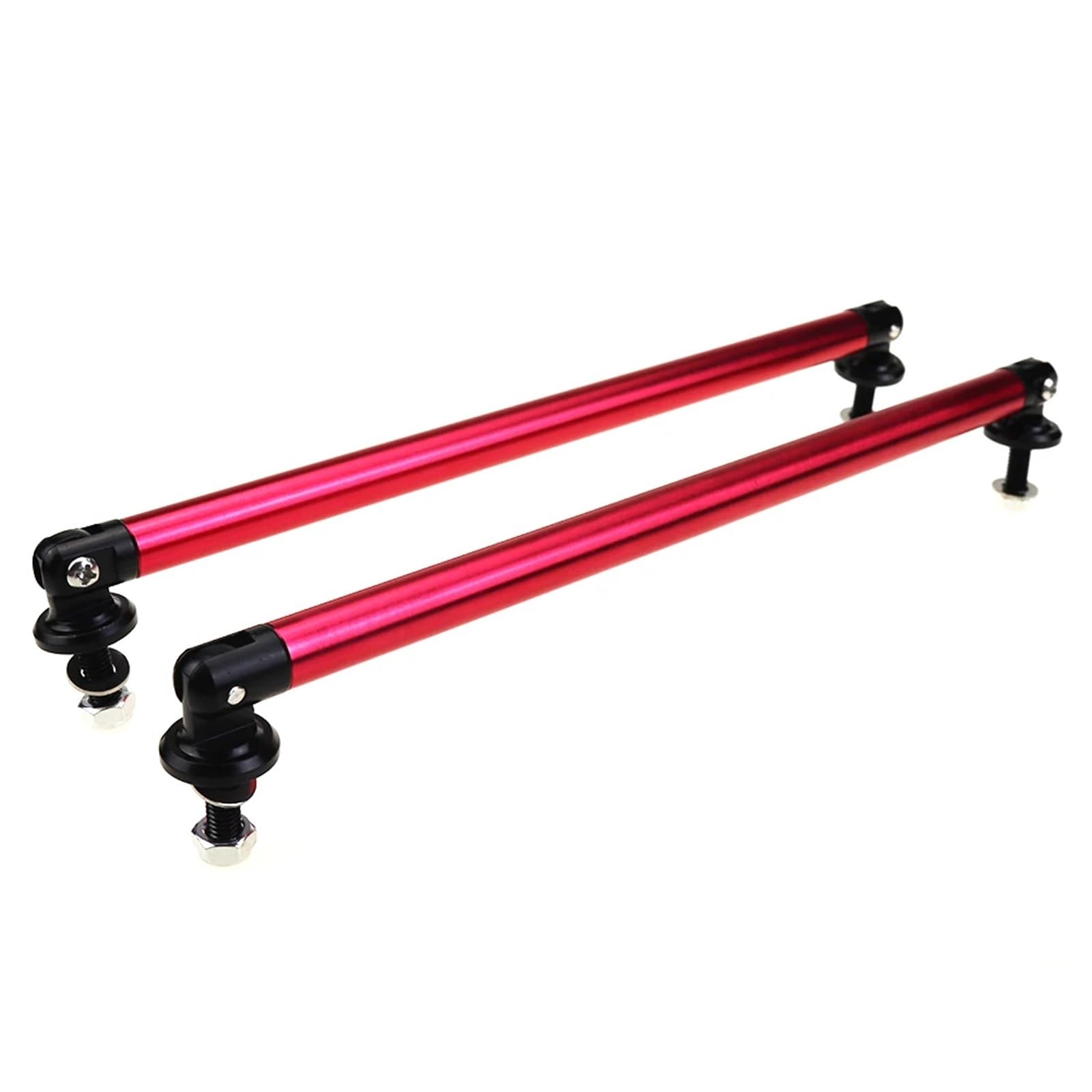 100mm 150mm 200mm Einstellbare Racing Frontschürze Lip Splitter Strut Spurstange Bar Unterstützung Kit Auto Styling 2Pcs(15cm Purple)
