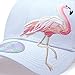 tilgomedal Men Womens Baseball Cap Fashion Flamingos Animal Farm Park Embroidery Dad Hat Adjustable White