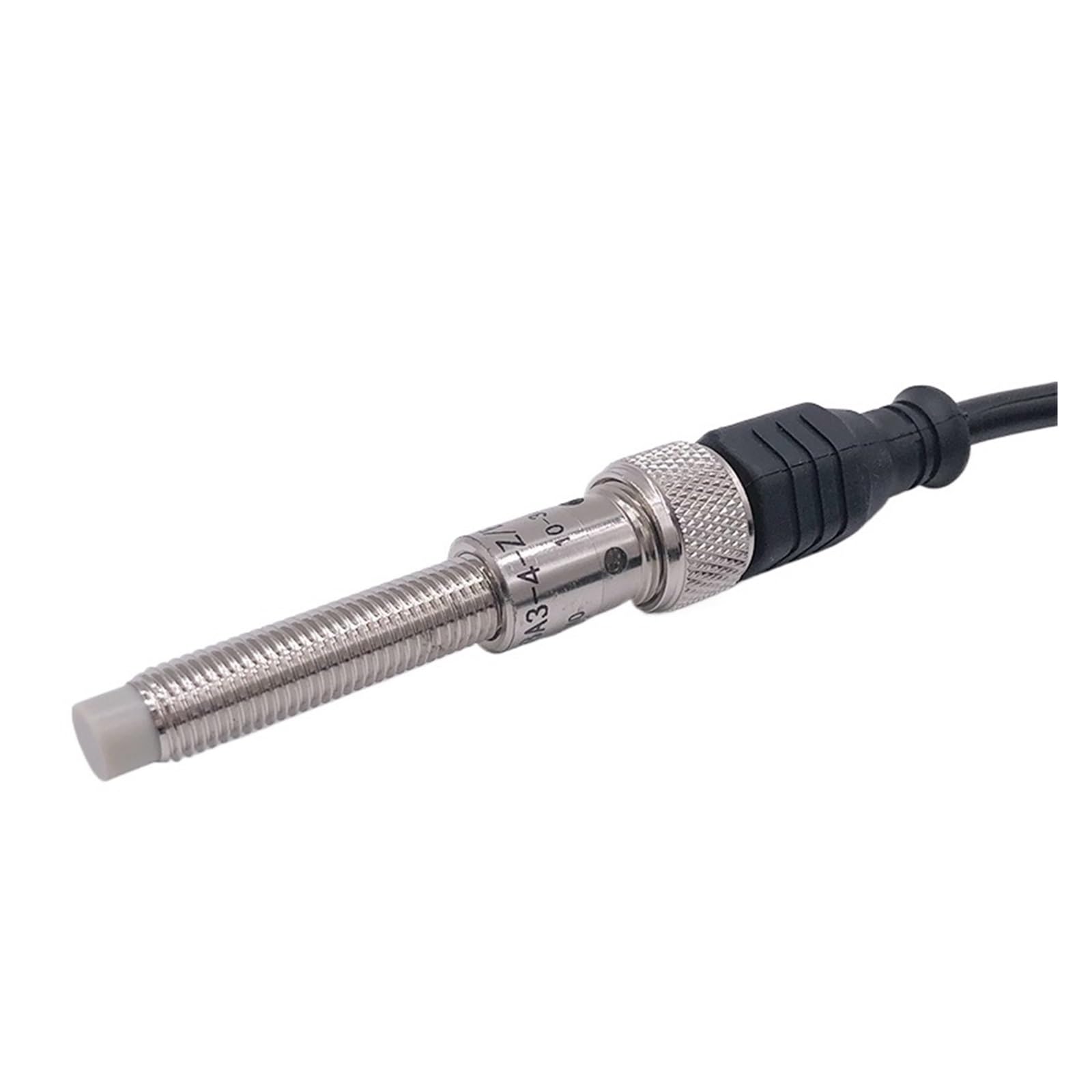 Détecteur de proximité inductif M8 NPN NC avec connecteur M12 4 broches et câble PVC de 2m
