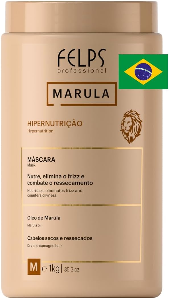 Marula Hyper-Nourishing Treatment Mask - 1KG | Deep Conditioning, Dry Hair Treatment, Humidity shield, Anti-Frizz