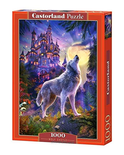 Castorland C-104178-2 Puzzle panoramique Château de Loup Hobby, Ensemble de 1000 pièces, Multicolore