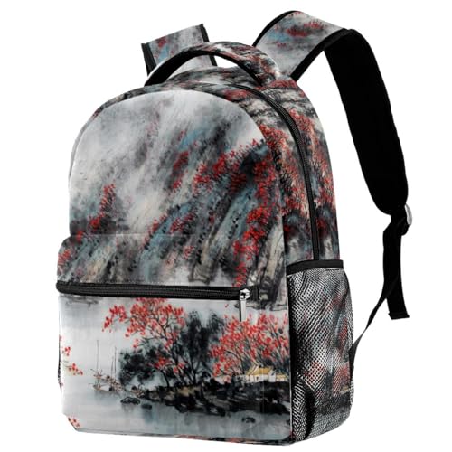 Sac à dos d'école multicolore et sac de voyage décontracté ado