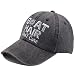 OASCUVER Boat Hats for Women & Men, Embroidered 'Hair Don't Care' Hat, Adjustable Lake Life Baseball Cap, Funny Boat Accessory Gifts for Boaters