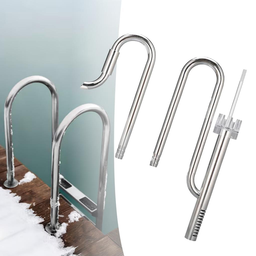 Tubo Filtro Riutilizzabile per Acquario Lily in Acciaio Inox con Ingresso E Uscita per Acquario Piantumato (12 Mm, 16 Mm), 12 Olio-Pellicola Regolare
