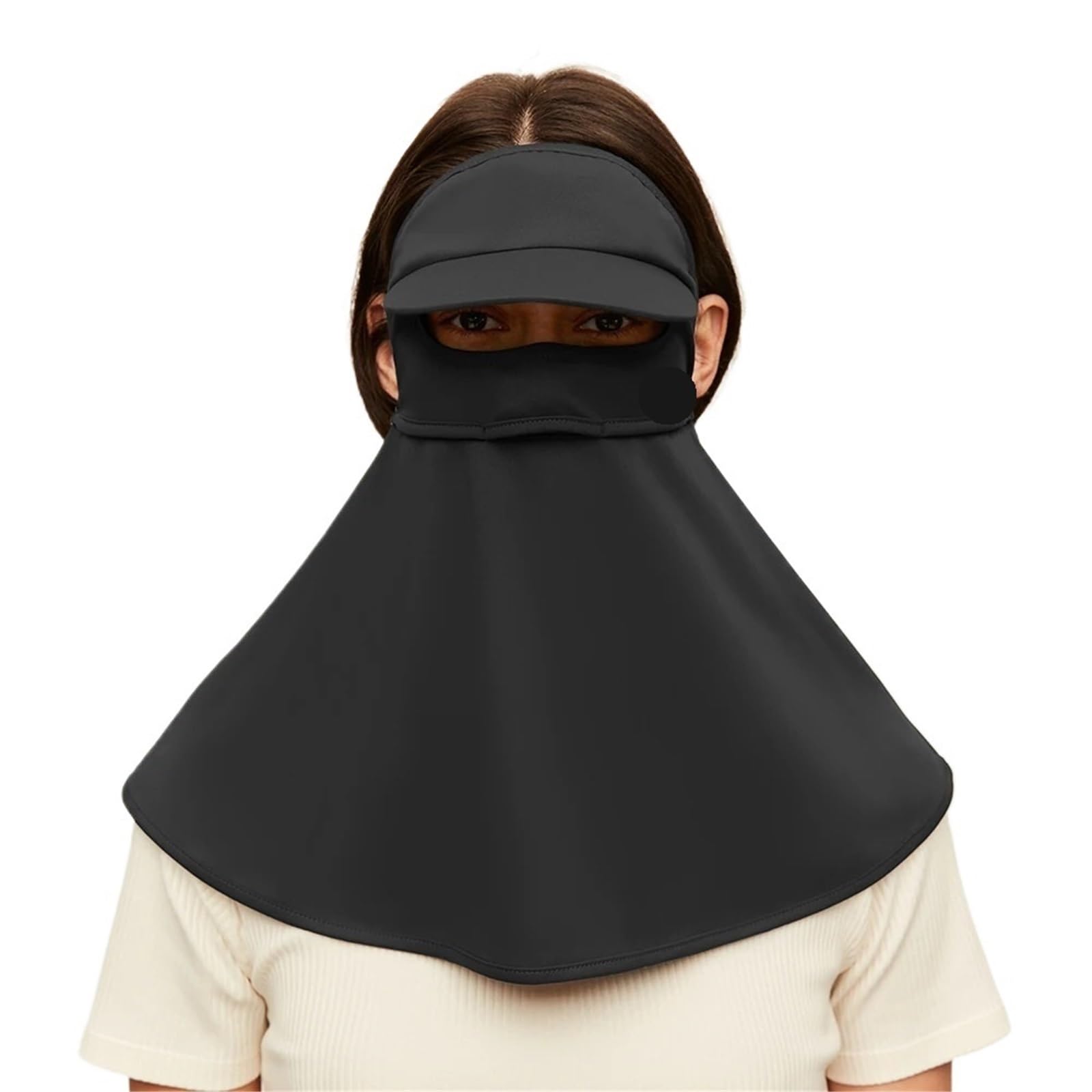 Braga Cuello Cortavientos Bufanda de golf con protección solar for cuello y hombros, transpirable, anti-UV, UPF50+, for ciclismo al aire libre