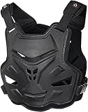 ● Chaleco perfecto para Motocross armr: tela acolchada de uso interior, muy suave y cómoda, reduce el daño por choque inesperado; La armadura exterior adopta una carcasa duradera y resistente, proporciona una gran protección para el pecho y la espalda.