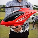 Moerc RC Hubschrauber 3.5 Kanäle Große Fernbedienung Flugzeuge mit Gyro LED-Licht Ladekolben Elektrische Fallresistente Flugzeuge Drohne Outdoor Toys Erwachsene Hubschrauber Elternkind Junge