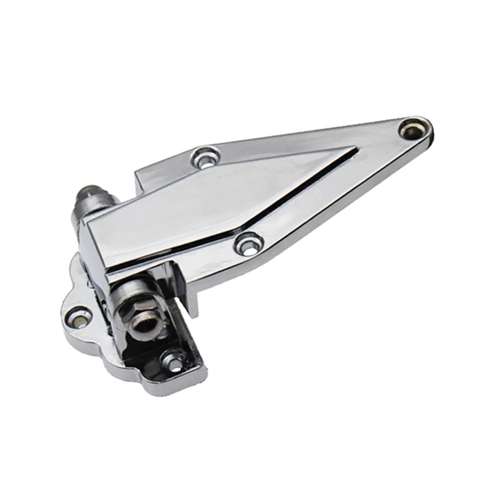 Genterun 1Pcs Sl10025 Zinc Alloy Flush Door Hinge, Small Industrial Freezer Oven Refrigerator Cabinet Hinge Replacement For Kitchen Appliances