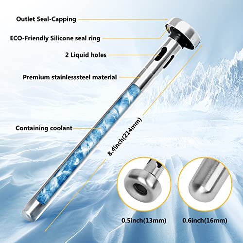 Gifts For Men, Beer Chiller Sticks For Bottles, Unique Gift For Husband Dad Him, Anniversary Birthday Gifts Ideas, Beer Gifts For Man Boyfriend, Stainless Steel Cooling Chillers, Beer Accessories #TOP2