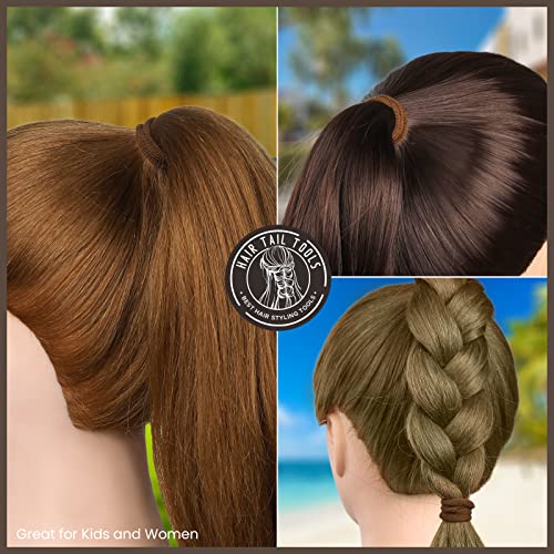 Teenitor Hair Tail Tools With 900Pcs Clear Hair Elastics, Rat Tail Comb Steel Pin,5Pcs Seamless Thick Hair Band, 20Pcs Bobby Pins And Hair Loop Tool  #TOP6