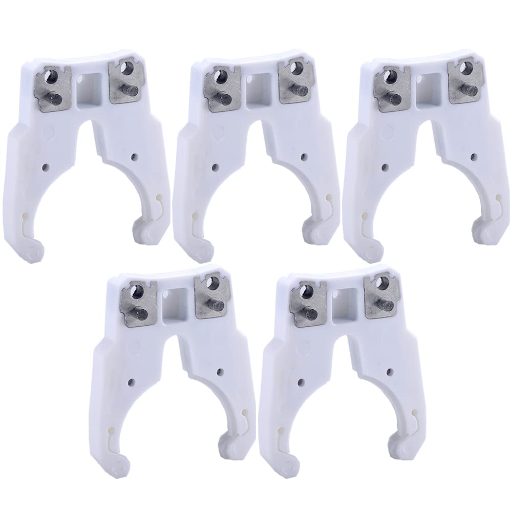 Porte-outils en plastique ABS ignifuge HSK 63F Blanc Pince de serrage Pince