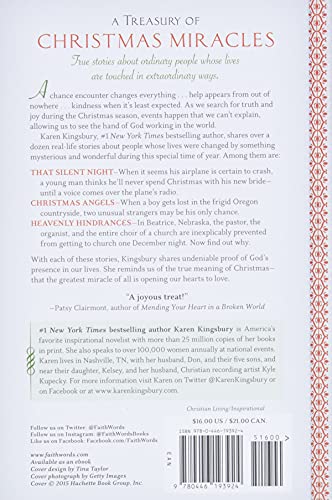 A Treasury of Christmas Miracles: True Stories of God's Presence Today (Miracle Books Collection)