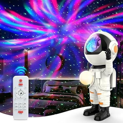Dnenellr Astronaut Galaxy Projector Night Light Cover