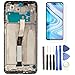 Hypak Pantalla LCD para Xiaomi Redmi Note 9S y Redmi Note 9 Pro (Completa con Marco de Color Plata) Incluye Protector de Pantalla y Herramientas VB