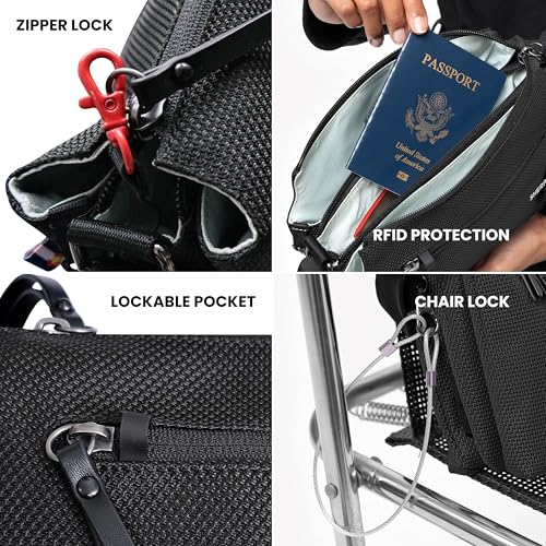 Image of Sherpani Mei, Small Anti Theft Crossbody Purse, Lightweight Cross Body Bag, Handbags, Fashion Trio Bag