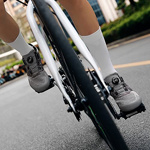 VNANV Fahrradschuhe Herren Damen Rennradschuhe MTB Schuhe Herren Damen rennradschuhe Herren rennrad Fahrradschuhe Look SPD SPD-SL Delta Lock Pedal Reitschuhe Spinning Schuhen - Image 7