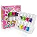 Airdom Non-Toxic Water-Based Kids Nail Polish - Natural Odorless Safe Peel Off Nail Polish Set Quick Dry Nail Polish Gifts Toys Kit for Girls Kids Toddlers 7 Colors and 1 Top Coat