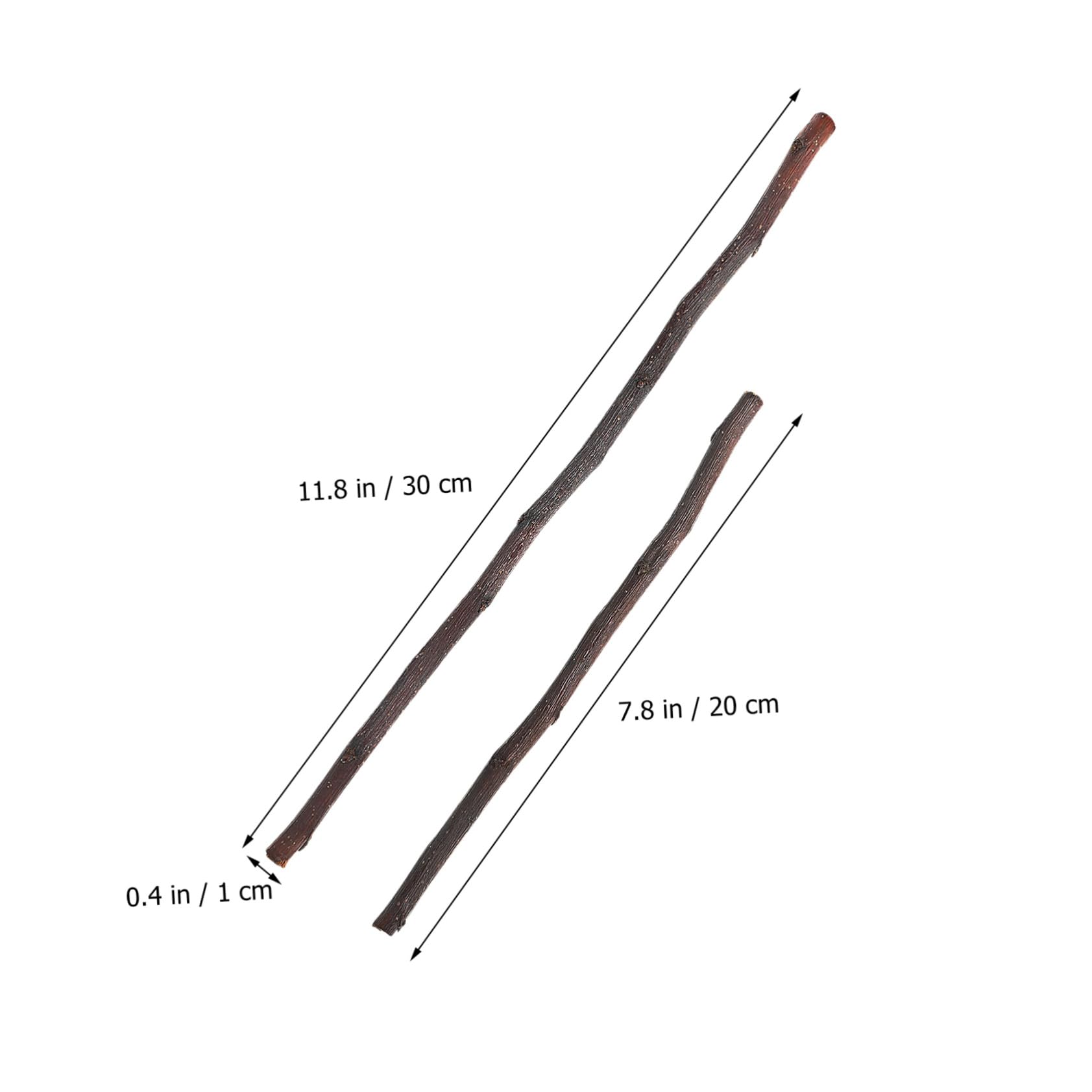 NUOBESTY 250pièces Bâtons Bois Naturel Pour Artisanat Bâtons Bois Pour Décorations Photo Et Projets Diverses Pour Créations Manuelles