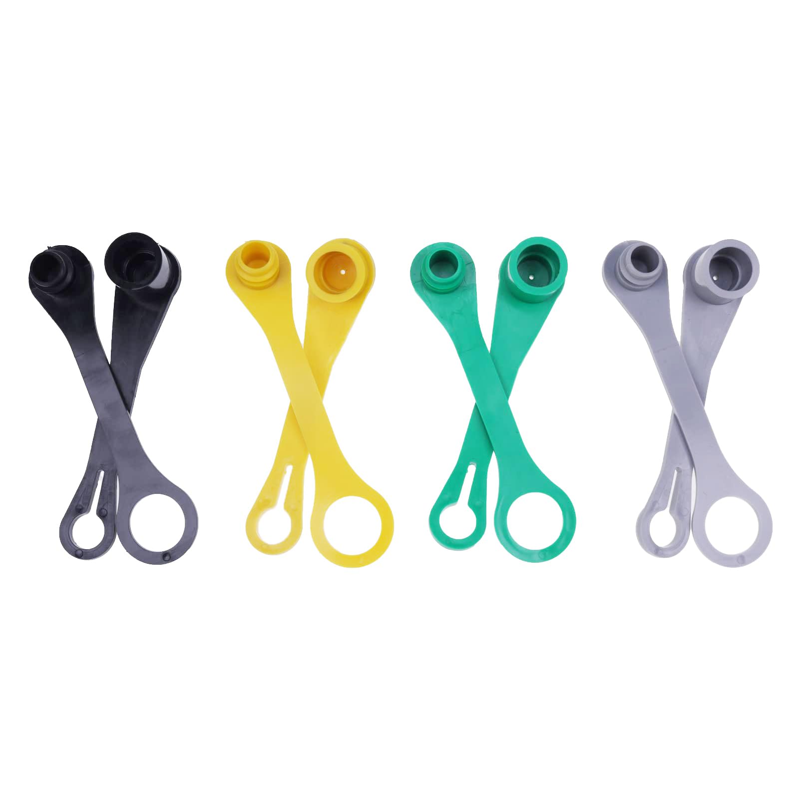 JZGRDN 8PK - Juego de tapones y tapones hidráulicos M132021 M132022 M132024 M70728 M132031 M132032 M132034 M85099 compatible con John Deere 425 430 455 X465 X475. X485 X495 X575 X585 X595 X940 X948 X949