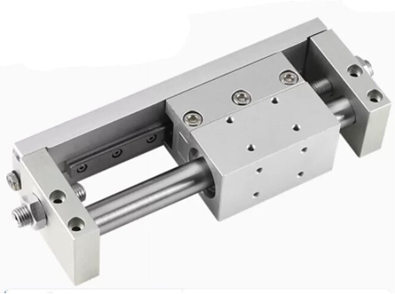 Pneumatic Tool Magnetic Coupling Rodless Cylinder RMH Series With Guide Rail RMH10/16x50/100/200//300/400/500S (Color : RMH10X200)