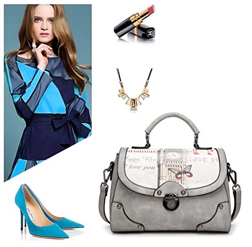 BUKESIYI Donna Borse a Tracoll Borsa a Mano