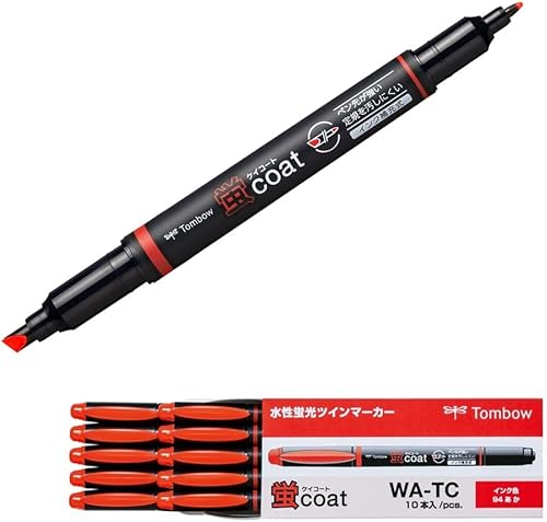 Vista 13 de Tombow Resaltador GCB-511, abrigo de luciérnaga, amarillo, 5 bolígrafos Kiiro 5 Piezas