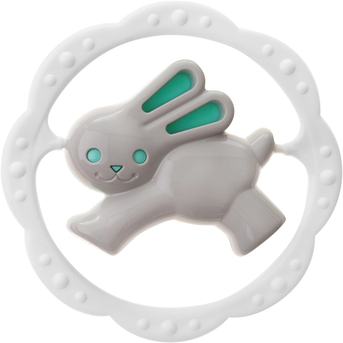 Hare rattle gray-mint 169