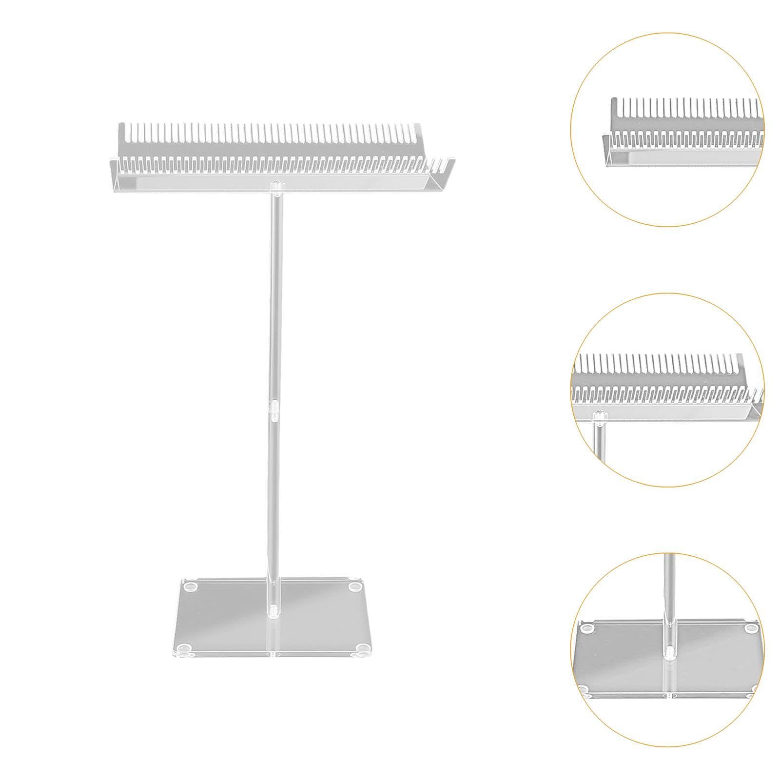 Supporto in Acrilico per Esposizione, Separatore per Trecce, Espositore per Sezioni di Capelli per Negozio E Barbiere, Dimensioni: