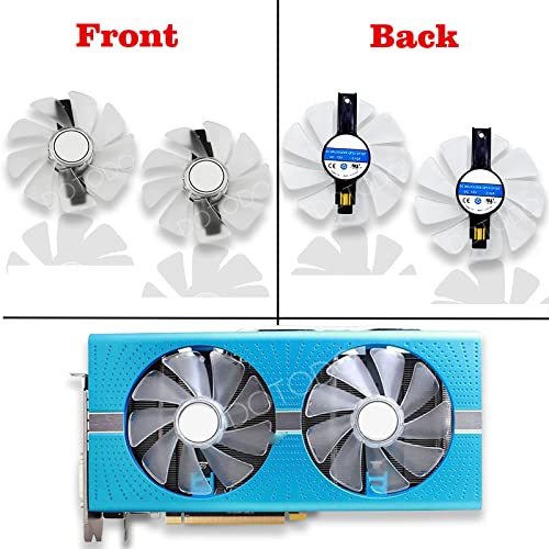 Ventilateur GPU Sapphire NITRO RX 580 95mm CF1015H12D FDC10U12S9-C - 2