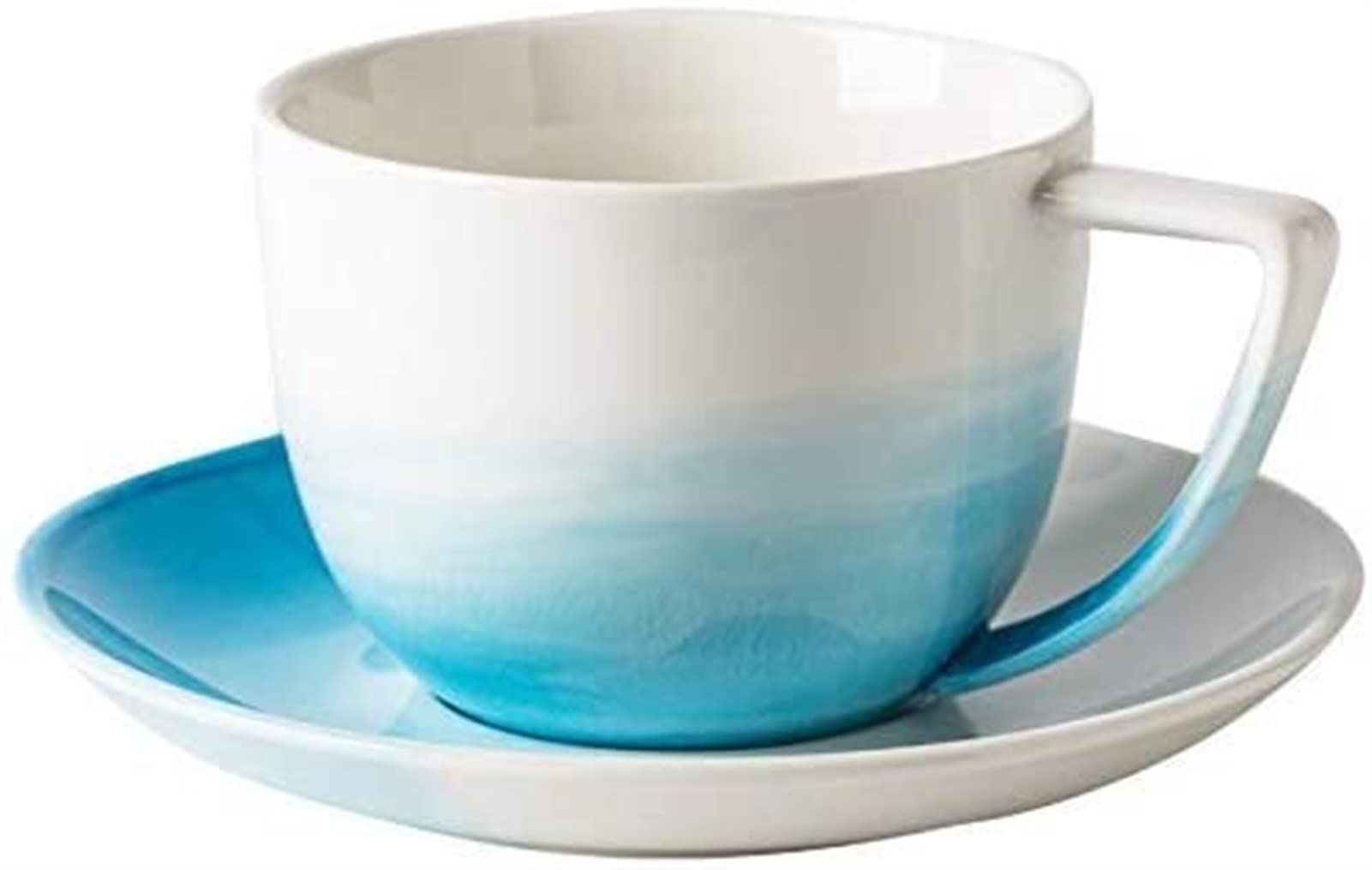 YNIYUJKL Coffee Cup Ceramic Cup Couple Cup Creative Home Office Breakfast Cup Milk Cup Office Home Office Desk Coffee Cup Capacity 220Ml. Coffee Cup