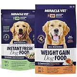 Miracle Vet High Calorie Dry and Wet Dog Food Bundle 2-in-1 - Weight Gain and Recovery - 49,532 kcal