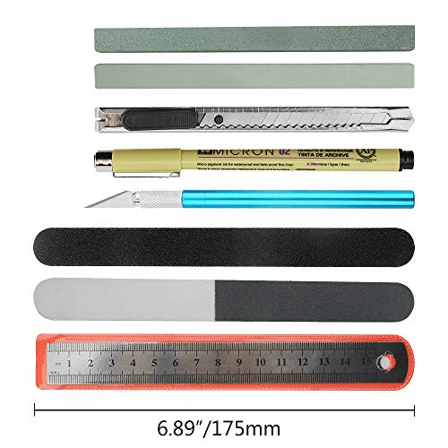 WMYCONGCONG 38 Stück Gundam Model Tools Kit Modell Basic Tools Bastelset Hobbybau Bastelset zum Modellbau Bauen Reparieren Befestigung